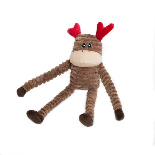 Holiday Crinkle - Reindeer - Small - Christmas Dog Toy
