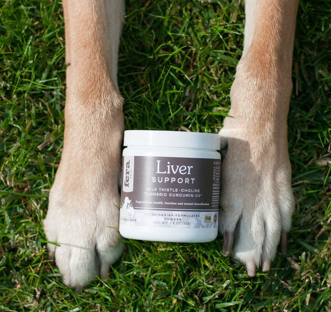 Liver support for dogs and cats