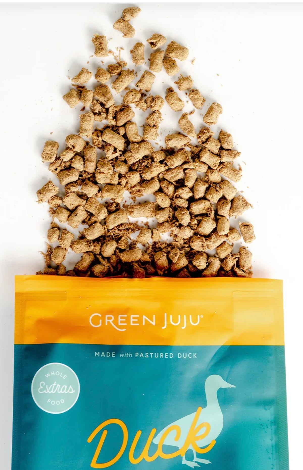 Green Juju- Extras Duck & Sardine – Complete & Balanced Freeze-Dried Meal
