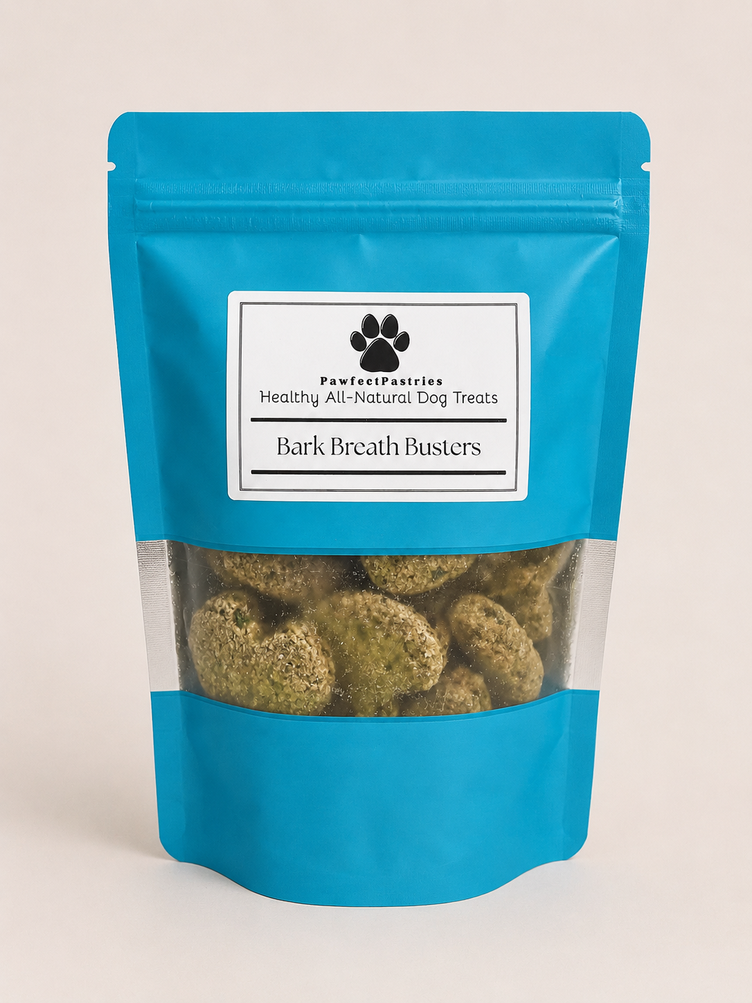 Fresh Breath Dog Treats - All Natural  - Crunchy