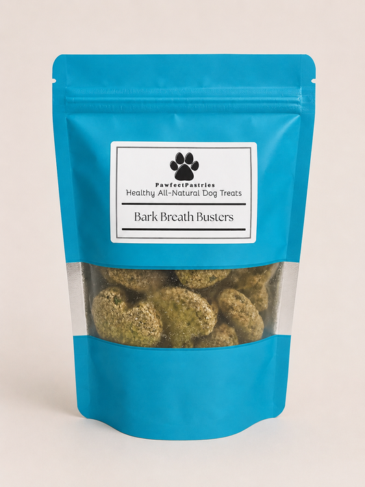 Fresh Breath Dog Treats - All Natural  - Crunchy