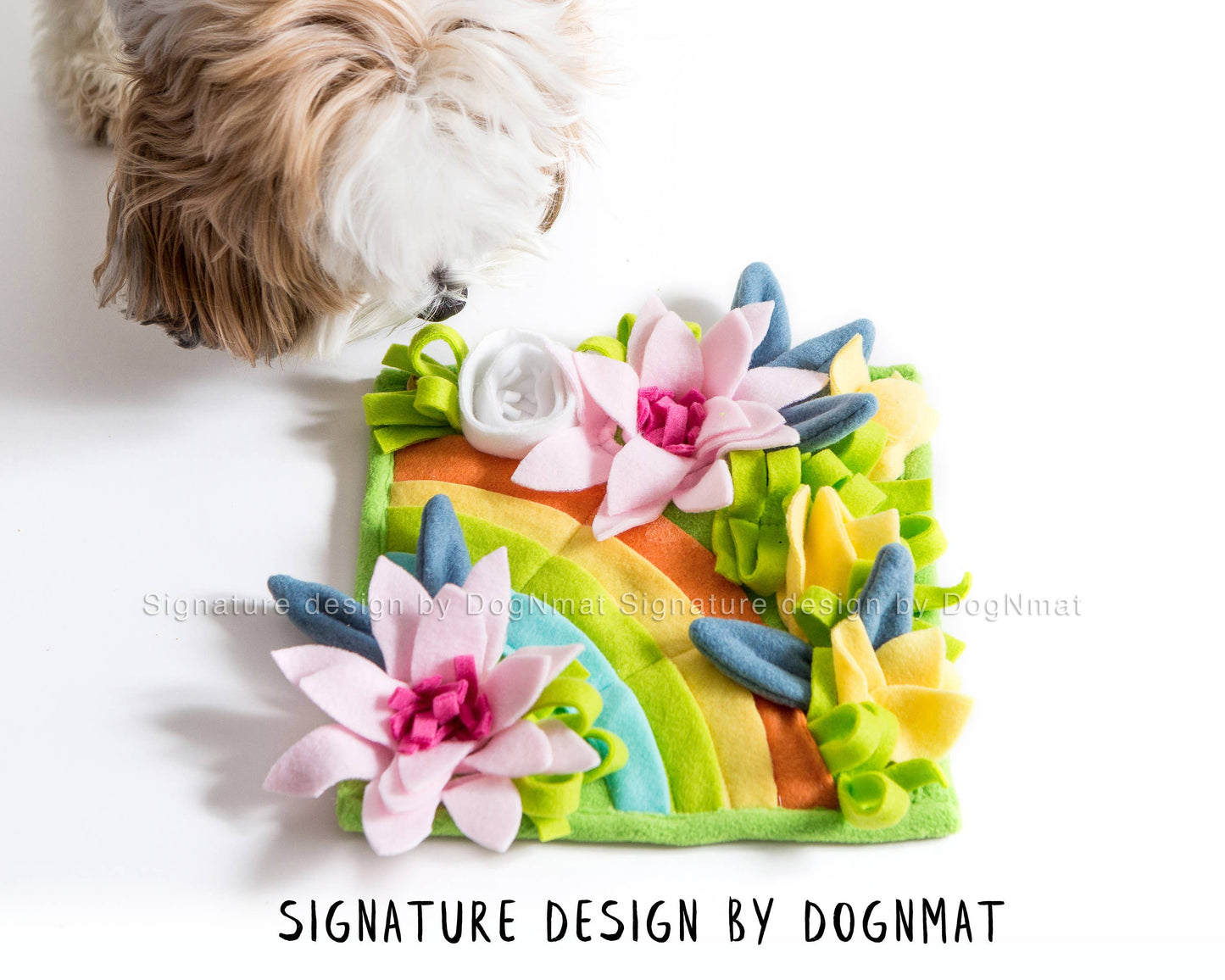 Flower Garden Snuffle Mat-Handmade in USA