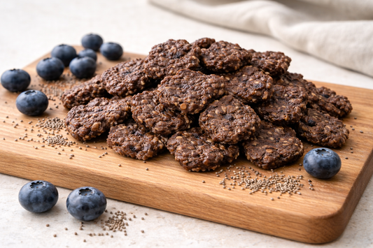 Beef + Blueberry Bites 🥩🫐 Handmade Organic Dog Treats