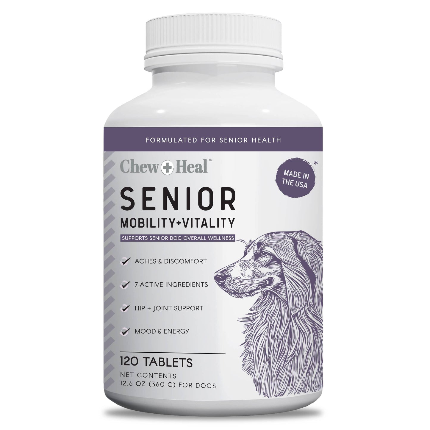 Senior Mobility and Vitality Tablets, 120 Count