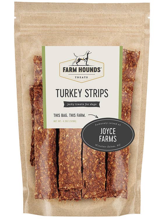 Turkey Strips - All-Natural Dog Treats - 4.5 oz
