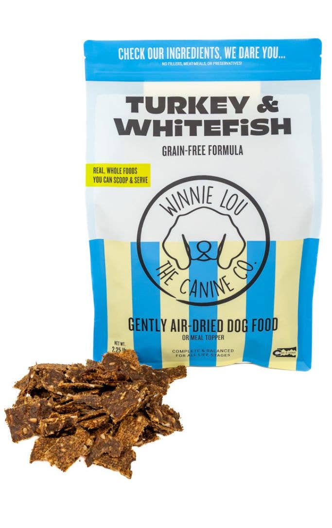 Gently Air-Dried Dog Food - Turkey + Whitefish