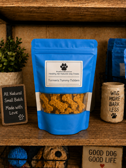 Turmeric Carrot Dog Treats - All Natural   - Crunchy