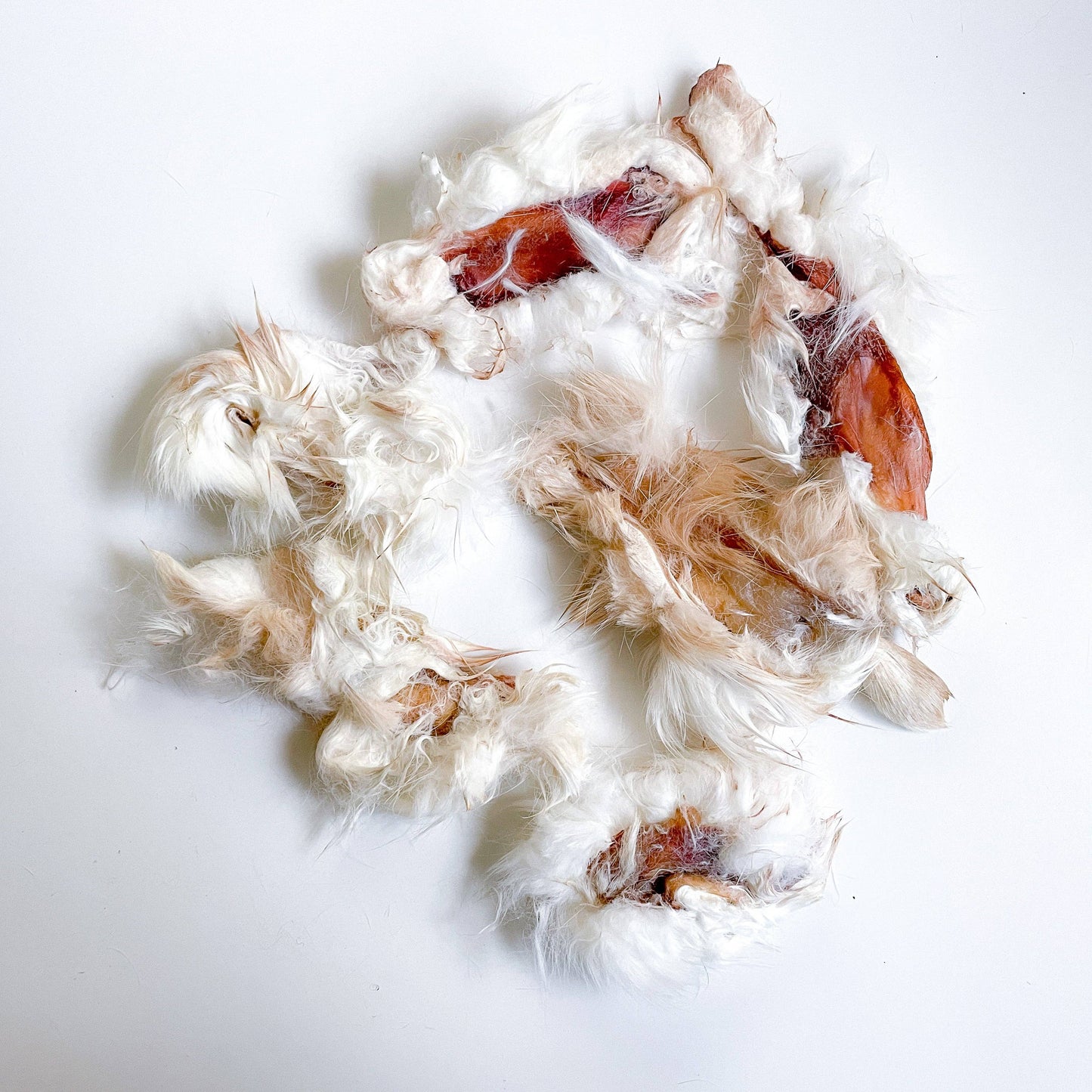 Dehydrated Rabbit Hide Chips