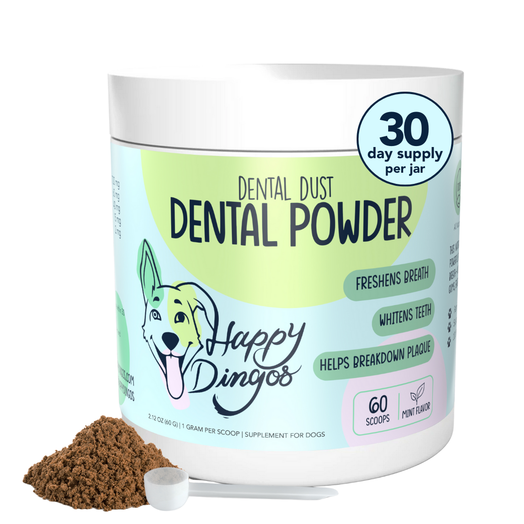 Dental Dust Dental Powder for Dogs - 60 Scoops