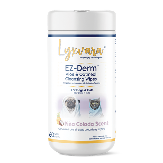Lyxvara™ EZ-Derm™ Aloe & Oatmeal Cleansing Wipes