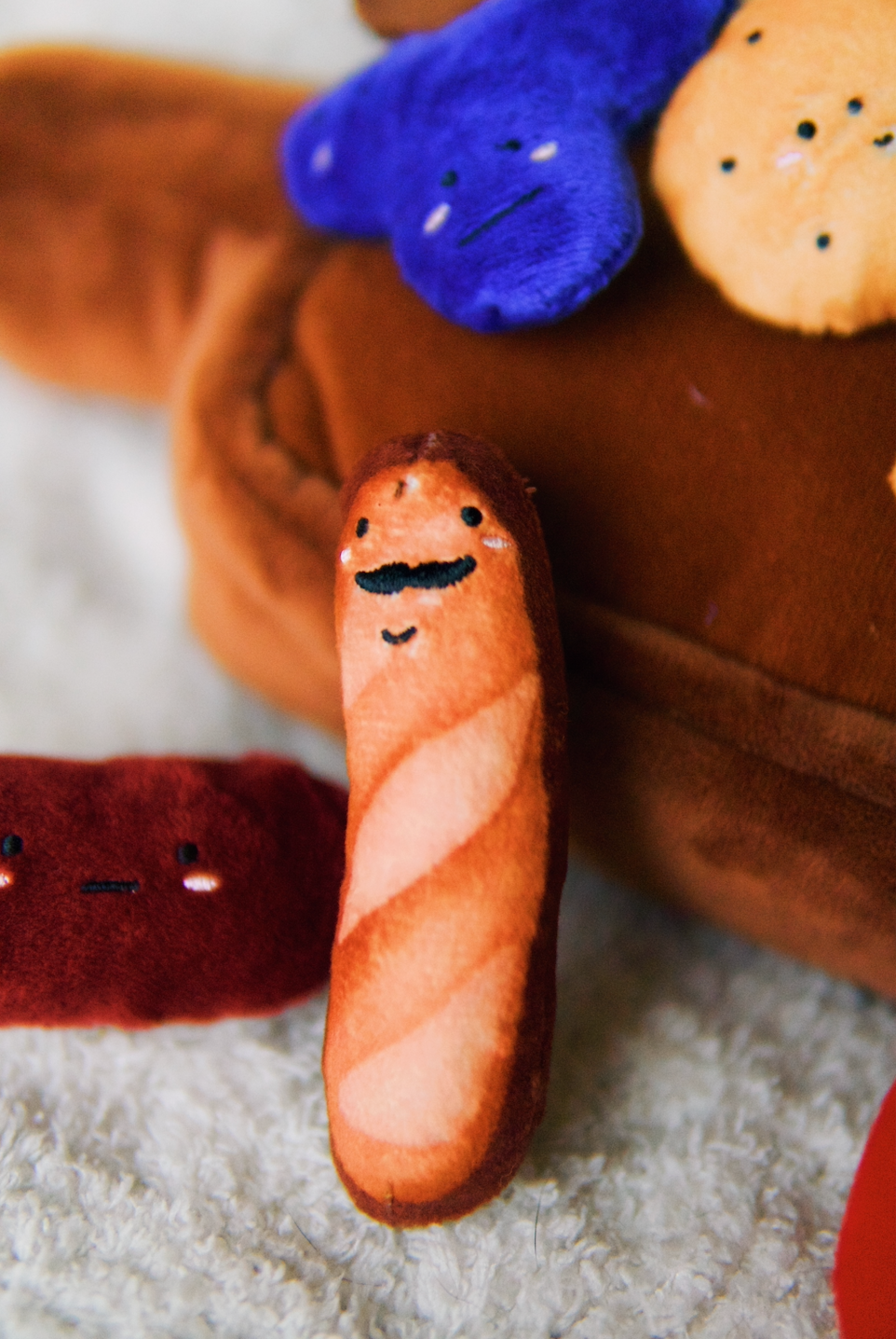 Barkuterie Board Multipiece Pet Plush Toy Ecofriendly