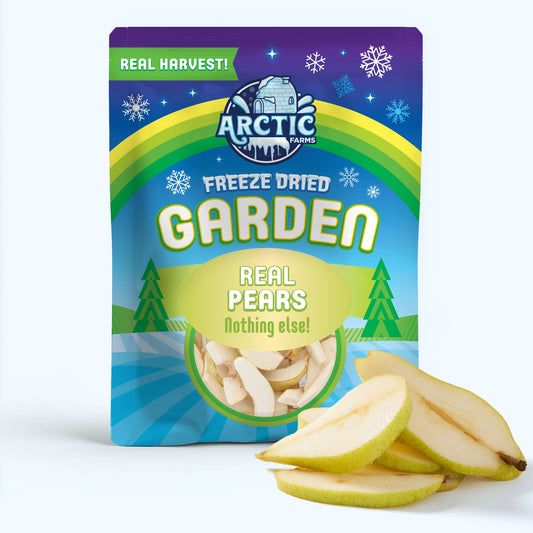 Arctic Farms Garden Freeze Dried Pear (100% Real Fruit)