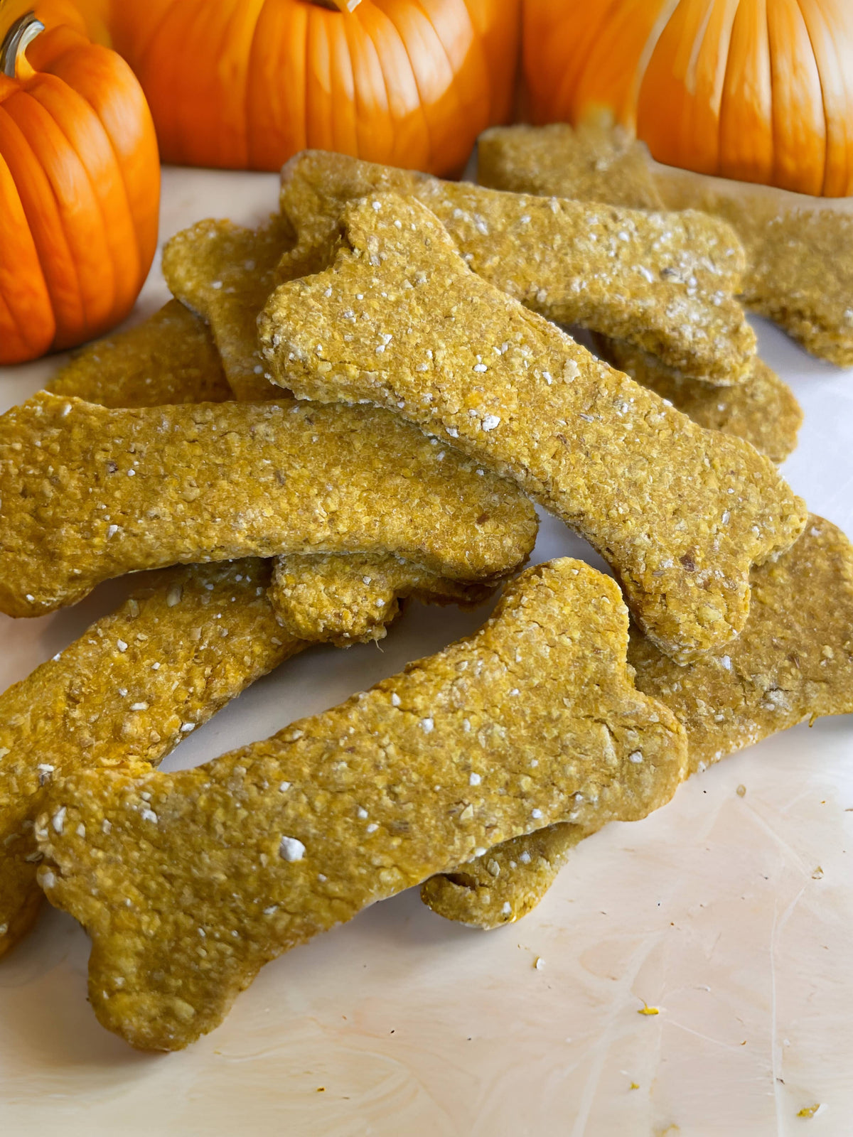 Pumpkin Dog Treats - All Natural  - Crunchy