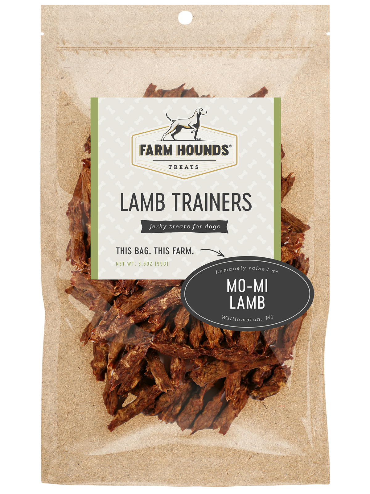 Lamb Trainer - All-Natural Dog Treats - 3.5oz (SEASONAL)