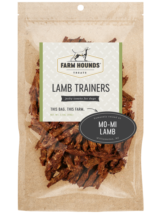 Lamb Trainer - All-Natural Dog Treats - 3.5oz (SEASONAL)