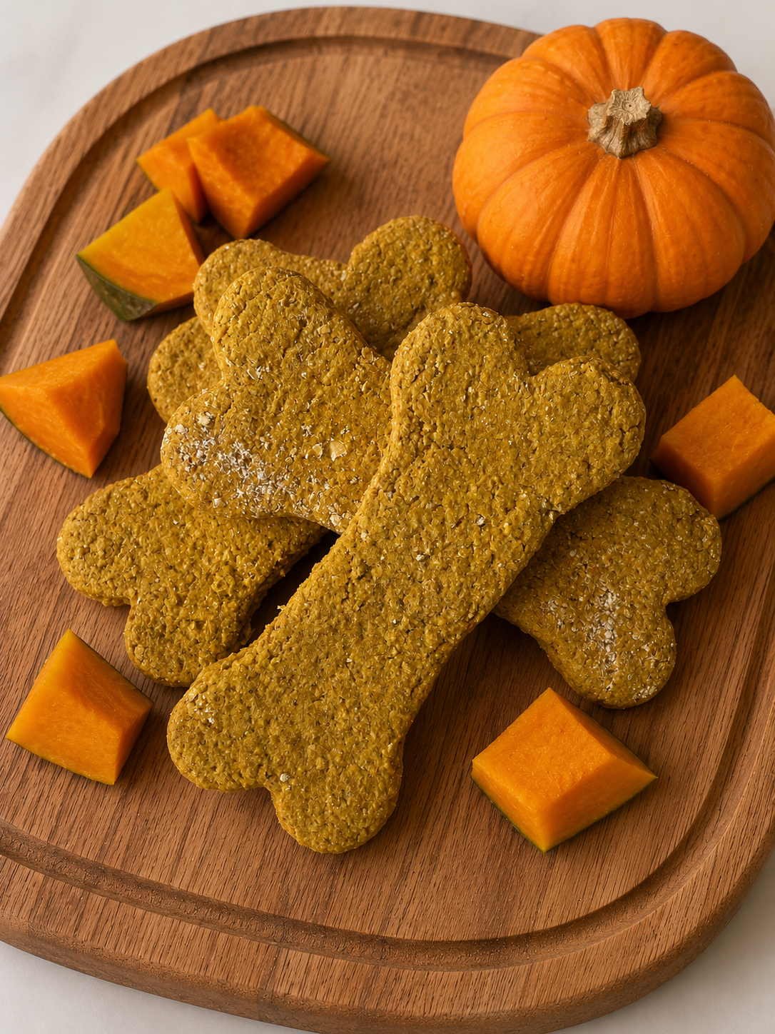 Pumpkin Dog Treats - All Natural  - Crunchy