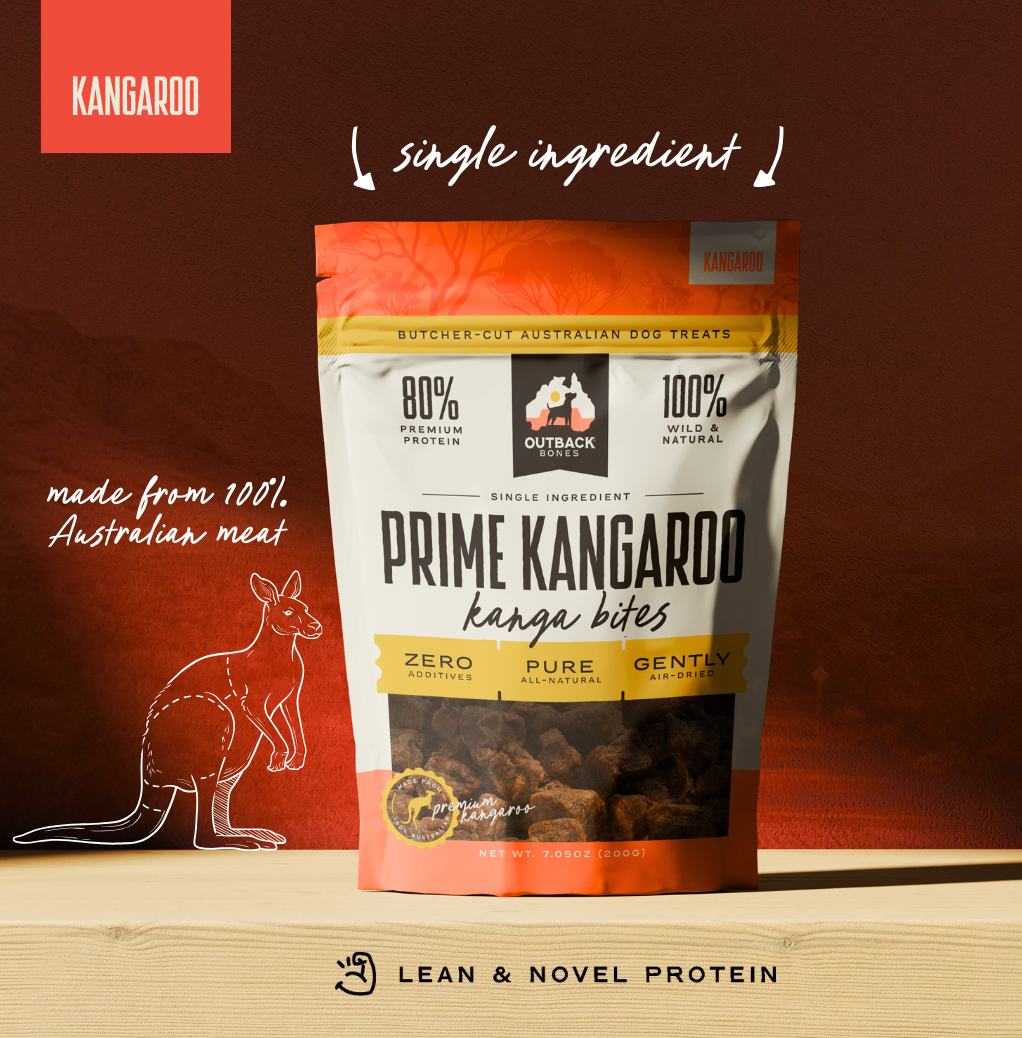 Kangaroo Kanga Bites – Single Ingredient, 7 oz